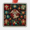 Search for artistic christmas tree decorations Colourful