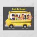 Search for yellow school bus postcards Children
