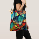 Search for abstract tote bags Rainbow