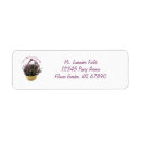 Search for flower basket return address labels Floral