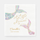 Search for mermaid napkins For her