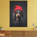 Search for dachshund canvas prints Animal
