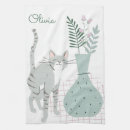 Search for cat tea towels Cute