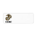 Search for eagle globe and anchor return address labels Usmc