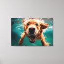 Search for underwater canvas prints Dog products