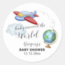 Search for around the world stickers Globe