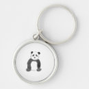Search for black white panda key rings Adorable