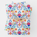 Search for mexican folk art wrapping paper Floral