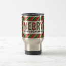 Search for red and green stripes mugs Merry christmas