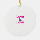 Search for rainbow christmas tree decorations Love is love