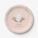 Search for bunny birthday plates Baby shower