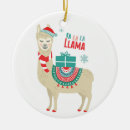 Search for llama christmas tree decorations Animals