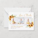 Search for sunflower thank you cards Budget