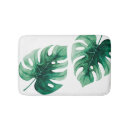 Search for green leaves bath mats Simple
