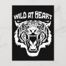 Search for tiger roaring postcards Wildlife