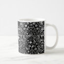 Search for black and metallic silver mugs Elegant