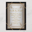Search for gatsby wedding invitations Chic