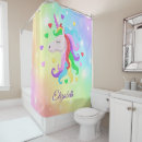 Search for unicorn shower curtains Sparkle