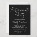 Search for calligraphy farewell party invitations Simple