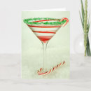 Search for cocktail christmas cards Candy cane