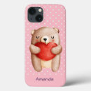Search for cute teddy bear iphone cases Watercolor