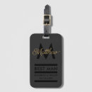 Search for groomsmen luggage tags Black