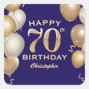 Search for 70 year old stickers Seventieth birthday