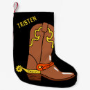Search for cowboy christmas stockings Rustic