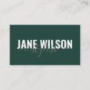 Search for emerald green business cards Luxury