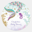 Search for mermaid under the sea stickers Pool party