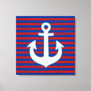 Search for anchor canvas prints Navy