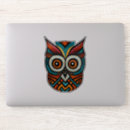 Search for owl pattern stickers Turquoise