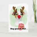 Search for dog dad christmas cards Funny