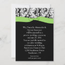 Search for black white damask wedding invitations Classic