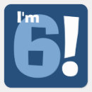 Search for 6th birthday stickers Sixth