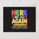 Search for welcome back invitations Funny