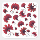 Search for red carnation stickers Botanical