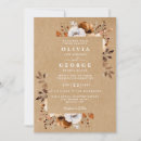 Search for rustic kraft wedding invitations Qr code