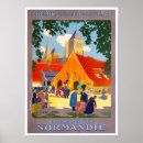 Search for vintage normandie posters Tourism