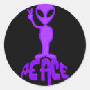 Search for purple alien stickers Extraterrestrial