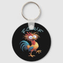 Search for vintage rooster key rings F caw f
