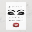 Search for red black bridal shower invitations Glitter