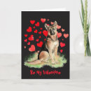 Search for german shepherd valentines day cards Cute