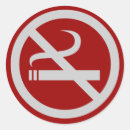 Search for no smoking stickers Red