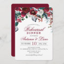 Search for holiday rehearsal dinner invitations Winter