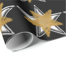 Search for gold and silver wrapping paper Black