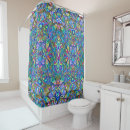 Search for psychedelic shower curtains Abstract
