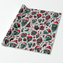 Search for gothic christmas wrapping paper Creepy