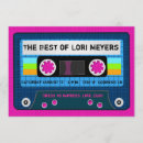 Search for mix tape invitations Cassette