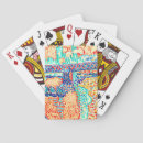 Search for abstract art playing cards Simple